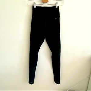 Nike leggings with mesh